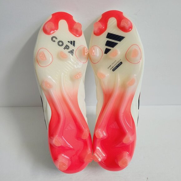 NEW Adidas Pure 2 Elite FG Soccer Cleats IF5447 Size 9.5 Ivory main image 9